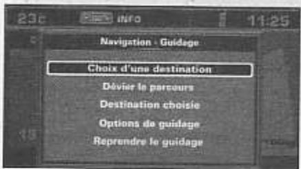 PEUGEOT 407 - Navigation - guidance - 2