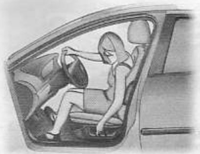 PEUGEOT 407 - Réglage longitudinal - 1