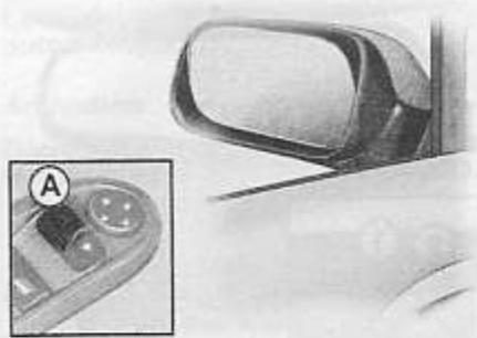PEUGEOT 407 - Inclinaison du miroir en position stationnement - 1