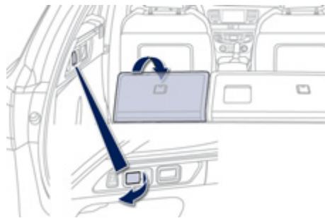 PEUGEOT 508 - Rabattement du siège depuis le coffre (SW) - 2