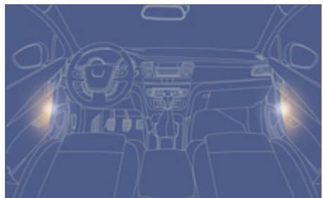 PEUGEOT 508 - Éclairage d'ambiance - 2