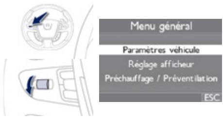 PEUGEOT 508 - Afficheur du combiné - 1