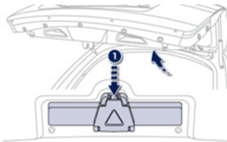 PEUGEOT 508 - Triangle de présignalisation (rangement) - 2