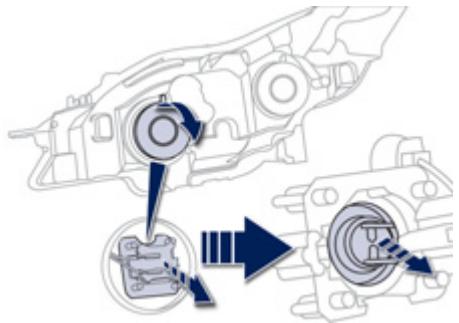 PEUGEOT 508 - Feux de position (modèle à halogènes) - 1