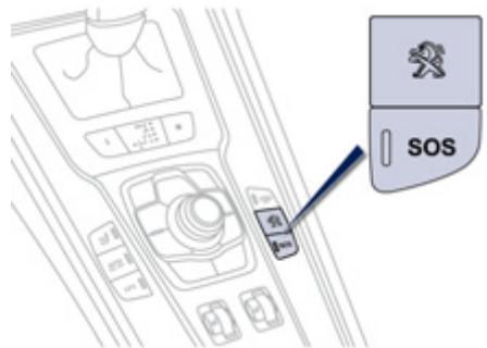 PEUGEOT 508 - Appel d'urgence ou d'assistance - 1