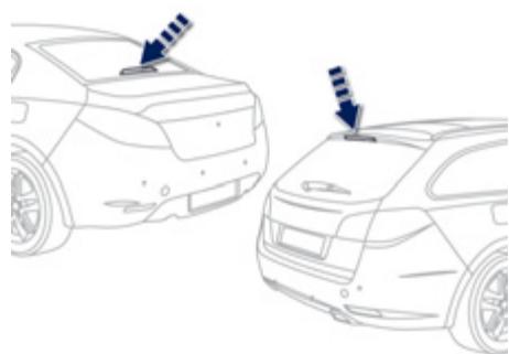 PEUGEOT 508 - Feux de recul (volet de coffre) - 1