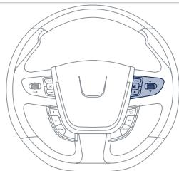 PEUGEOT 508 - Commandes au VOLANT - 7