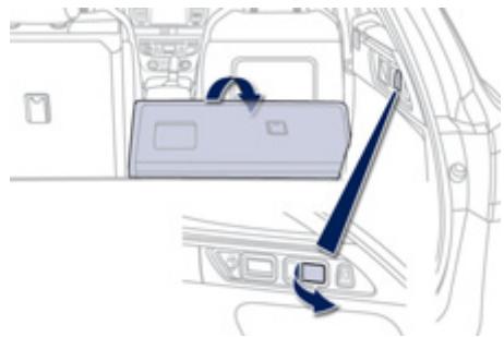 PEUGEOT 508 - Rabattement du siège depuis le coffre (SW) - 1