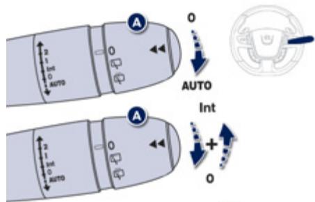 PEUGEOT 508 - Commande a : essuie-vitre avant - 2