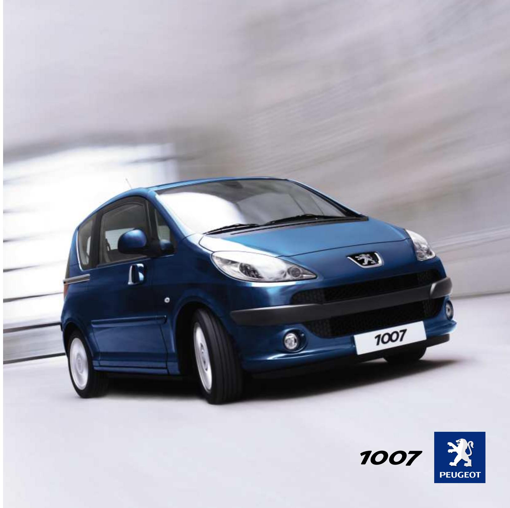 PEUGEOT 1007 - 1