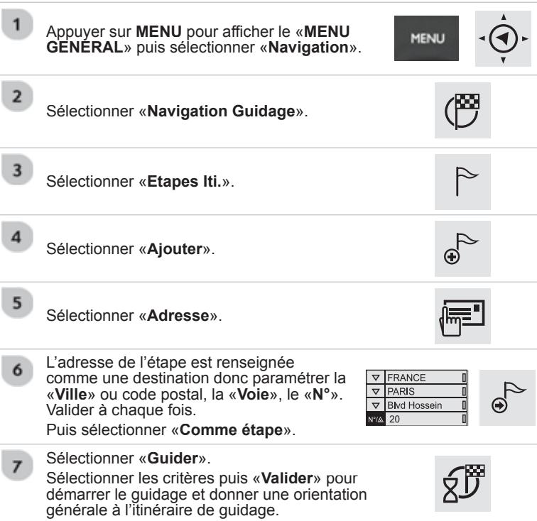 PEUGEOT 2008 - Paramétrage des alertes ZONES à risques - 6