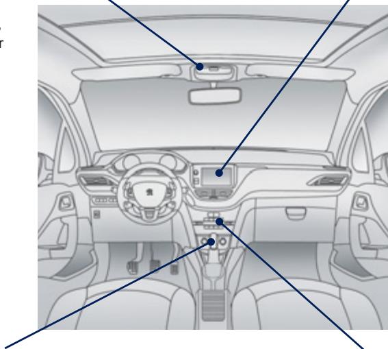 PEUGEOT 2008 - Éclairage d'ambiance intérieure - 2