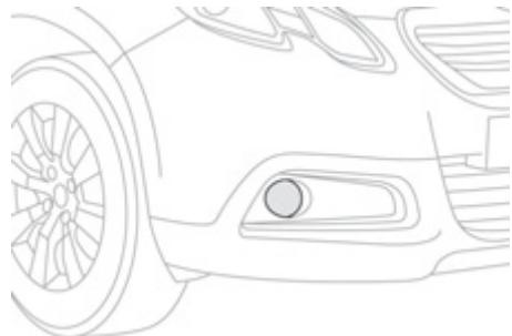 PEUGEOT 2008 - Éclairage statique d'intersection - 1