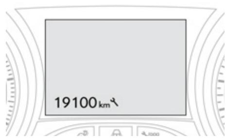PEUGEOT 2008 - Indicateur d'entretien - 2