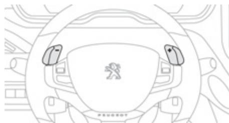 PEUGEOT 2008 - Commandes sous-volant - 1