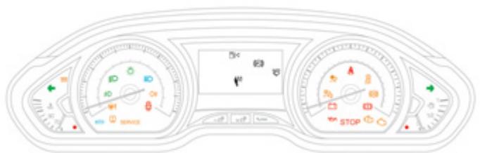 PEUGEOT 2008 - Témoins - 1