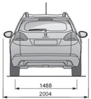 PEUGEOT 2008 - Masses et charges remarquables (en kg) diesel - 2