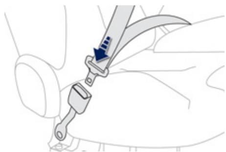 PEUGEOT 2008 - Ceintures de sécurité avant - 2