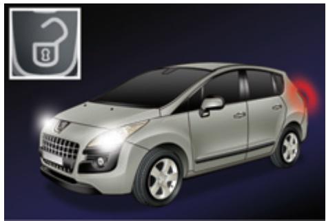 PEUGEOT 3008 - Éclairage d'accueil - 1