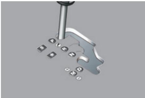 PEUGEOT 3008 - Lever de vitesses - 1