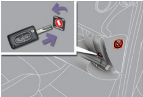 PEUGEOT 3008 - Airbag passager OFF - 1