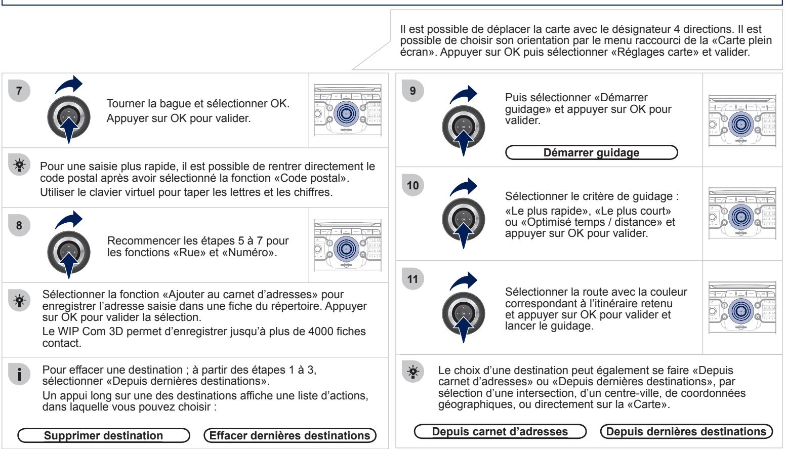 PEUGEOT 3008 - Choix d'une destination - 15