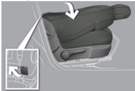 PEUGEOT 3008 - Position tablette (siège passager avant) - 1