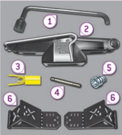 PEUGEOT 3008 - Liste des outillages - 1