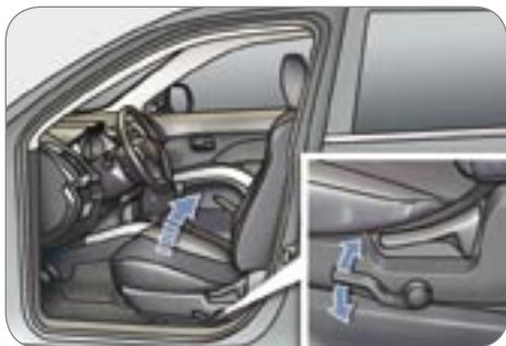 PEUGEOT 4007 - Réglage longitudinal - 1