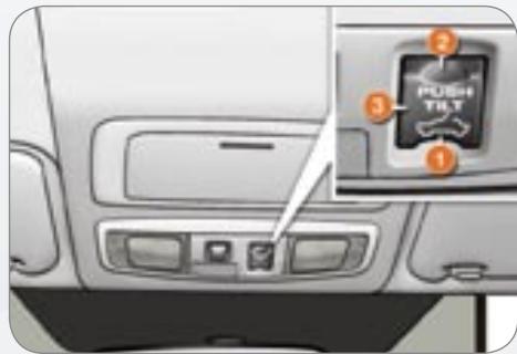 PEUGEOT 4007 - Commandes du toit ouvrant - 1