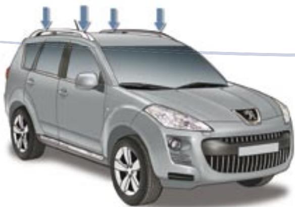 PEUGEOT 4007 - Éclairage - 2