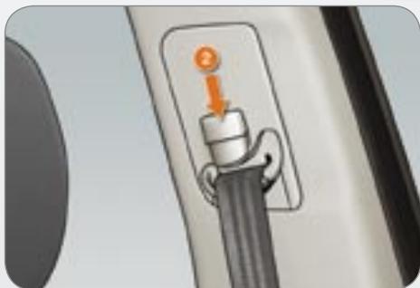 PEUGEOT 4007 - Ceinture avant - 2