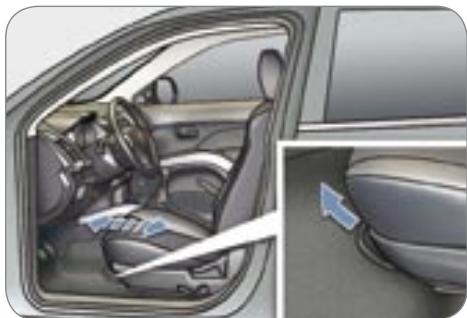 PEUGEOT 4007 - Les SIEGES avant - 1