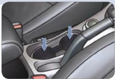 PEUGEOT 4007 - Porte-gobelets - 2