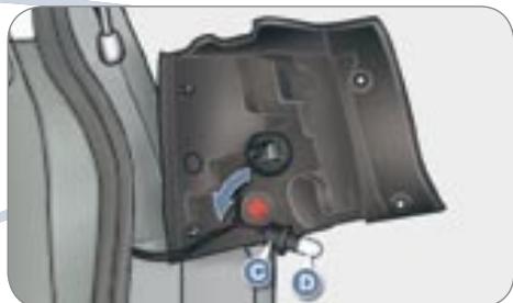 PEUGEOT 4007 - Changement des feux de stop / de position et des indicateurs de direction - 3