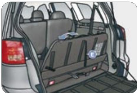 PEUGEOT 4007 - Replier la banquette - 4