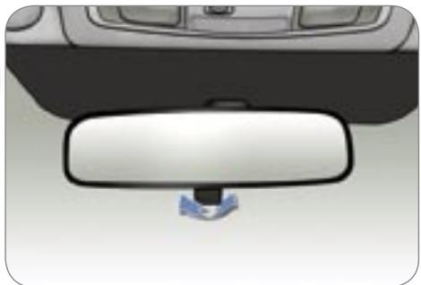 PEUGEOT 4007 - Le rétroviseur intérieur - 1