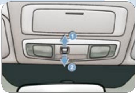 PEUGEOT 4007 - Les plafonniers - 1