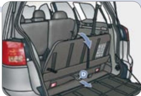 PEUGEOT 4007 - Replier la banquette - 5
