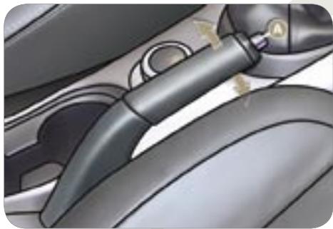 PEUGEOT 4007 - Le FREIN de stationnement - 1