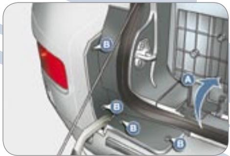 PEUGEOT 4007 - Changement des feux antibrouillard - 1