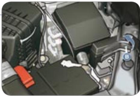 PEUGEOT 4007 - Accès aux lampes du côté gauche - 1
