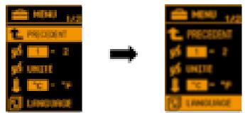 PEUGEOT 4007 - Choix de la langue d'affichage (language) - 1