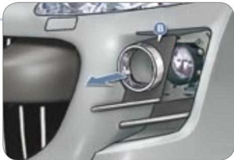 PEUGEOT 4007 - Changement des projecteurs antibrouillard (5) - 1