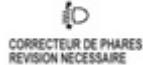 PEUGEOT 4008 - Réglage automatique des projecteurs - 3