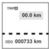 PEUGEOT 4008 - Compteur kilométrique journalier (parcours a ou b) - 1