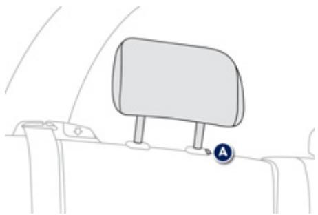 PEUGEOT 4008 - Appuis-tête arrière - 1