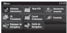 PEUGEOT 4008 - Description des commandes - MENUS - 4