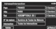 PEUGEOT 4008 - Saisir une adresse et activer le guidage (2/2) - 3