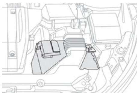 PEUGEOT 4008 - Accès à la batterie - 1